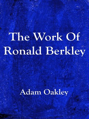 cover image of The Work of Ronald Berkley